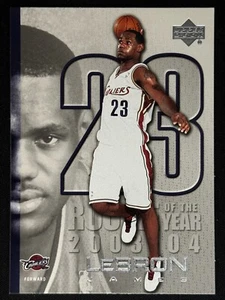 LEBRON JAMES 2004-05 Upper Deck Rookie of the Year Base Insert #LJ45 | Cavaliers - Bild 1 von 2