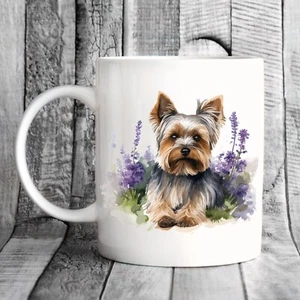 Pet Dog Mug, watercolour Yorkshire Terrier - Ideal Gift - Picture 1 of 1