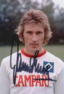 Manfred Kaltz original signiertes Foto 10 x 15 cm - Bild 1 von 1