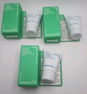 NEW InnisFree Daily UV Defense Mineral Sunscreen SPF 45 10mL *Set Of 3* Exp 2026 - Picture 1 of 10