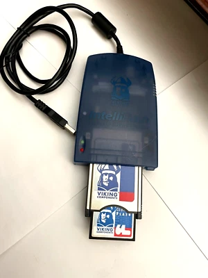 Viking 64 MB CompactFlash Memory Card - VGC (CF64M) + Memory Reader and Adapter - Image 1 of 4