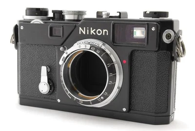 Olympic Black paint Model  [NEAR MINT] Nikon S3 35mm Film Camera Body JAPAN #505 - Image 1 of 4