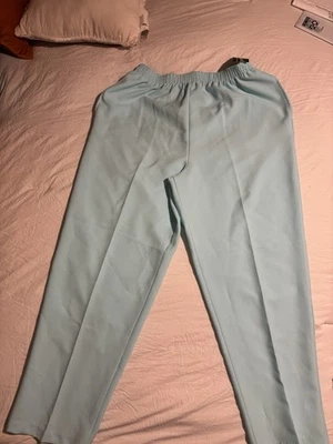 Bon Worth Women's Pull On Pants Size Large 2Side Pockets Elastic Waist - Image 1 of 4