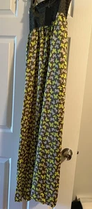 Tinley Road Green Butterfly Smocked Maxi Dress NWT! 4 - Picture 1 of 2