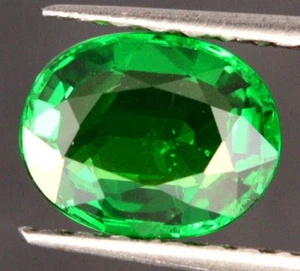 Gem guality 1.33ct certified Tsavorite Garnet - Picture 1 of 4