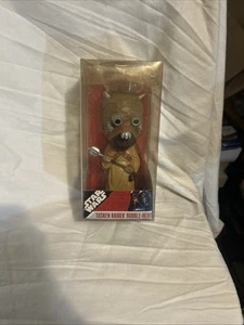 Funko Pop! Wacky Wobbler Star Wars TUSKEN RAIDER CHROME BASE CHASE Bobble-Head - Picture 1 of 4