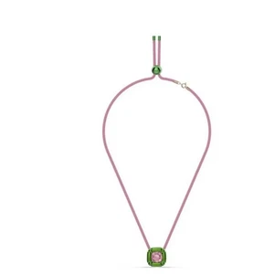 Swarovski 5601585 Women's Dulcis Green and Pink Crystal Necklace*New in box - Picture 1 of 3