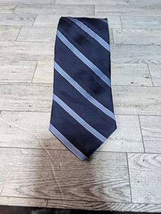 Tommy Hilfiger Corbata Hombre Azul Seda Colores Hecha en EE. UU. 59" X 3 1/2" - Imagen 1 de 6