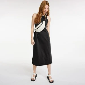 Vestido midi sin mangas con bolsillos FLX Urban Commuter Affirmation • talla grande - Imagen 1 de 5