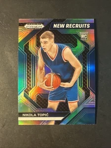 Selecciones del draft de Panini Prizm 2024 nuevos reclutas plata Prizm novato #16 tema de Nikola - Imagen 1 de 4