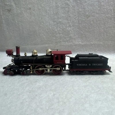 AHM Ho Scale 4-4-0 Virginia And Truckee Steam Locomotive For Train Set Layout - Image 1 of 4