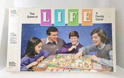 De colección 1982 The Game of Life, A Family Board Game de Milton Bradley Foto 1 de 4