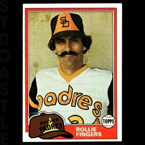 1981 Topps Rollie Fingers #229 San Diego Padres ⚾ Baseballkarte - Bild 1 von 3