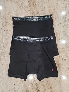 Neu Herren POLO RALPH LAUREN 2er Set Baumwolle Strick Boxershorts Größe L  - Bild 1 von 3