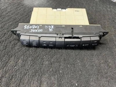 TOYOTA Mark II Blit 2004 TA-JZX110W A/C Control Panel [Used] [PA113438581] - Image 1 of 3