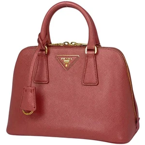 PRADA Logo Plate Handbag Shoulder Bag Handbag #BS2183 - Picture 1 of 9
