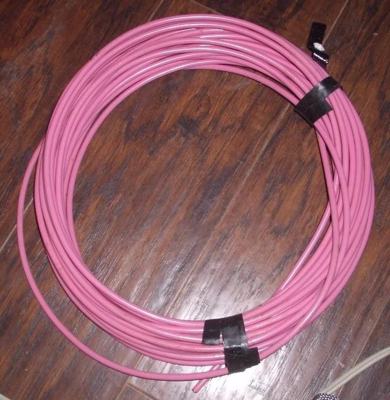 Carcasa de cable de freno rosa para BMX Old School $1 por pie #2 NOS Foto 1 de 1