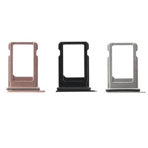 per Apple iPhone 8 Plus - Vassoio Sim Ricambio OEM con Guarnizione Impermeabile | FPC - Foto 1 di 10