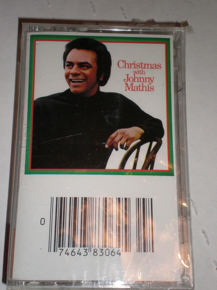Johnny Mathis CASSETTE Christmas With SEALED - Image 1 of 1