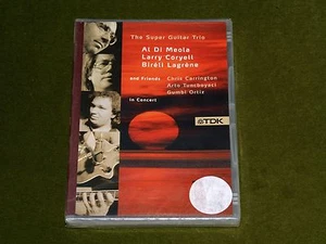 AL DI MEOLA LARRY CORYELL BIRELI LAGRENE MASSACHUSETTS LIVE 1991 TDK DVD New - Imagen 1 de 2