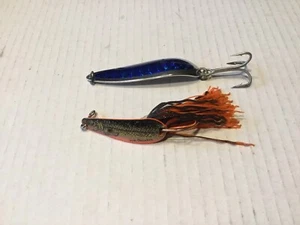 2 Spoon Fishing Lures Krocodile-jaw Breaker. - Picture 1 of 7