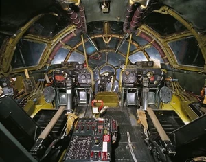 Imagen de cabina de Boeing 29 Superfortress de la Segunda Guerra Mundial de los Estados Unidos - Imagen 1 de 1