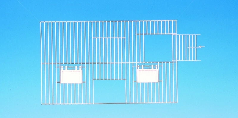 Nobby Vorsatzgitter AF NK verzinkt 70 cm Vogel Käfig Gitter Voliere