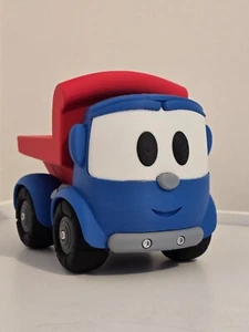 Leo der LKW Spielzeug, Zeichentrickfigur Figur, handgefertigt. Hochwertig - Bild 1 von 5