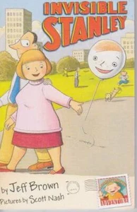 INVISIBLE STANLEY - JEFF BROWN - FLAT -CHILDREN'S STORY OF BOY WHO TRAVELS EX PB - Picture 1 of 1