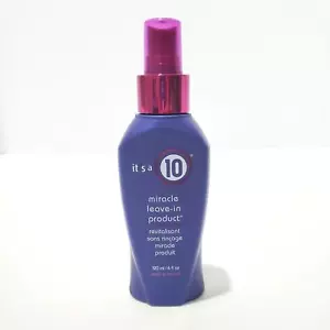 It's a 10 Haircare Miracle Leave-In Product Conditioner - 4oz 99.9% FULL - Picture 1 of 9