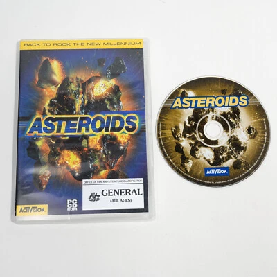 Asteroids PC Game 1998 Windows 95 98 Activision - Very Good Condition! - Image 1 of 4