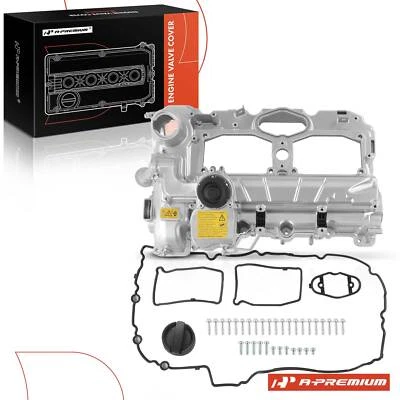 Aluminum Engine Valve Cover for BMW 228i 14-16 328i X1 328i xDrive 528i xDrive - Image 1 of 4