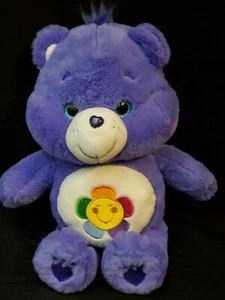 Peluche Care Bear VIOLA 14” Harmony Bear 2017 usato in ottime condizioni - Foto 1 di 7