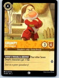 Grumpy Snow White 10/204 Disney Lorcana Card - Picture 1 of 2