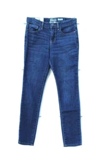 Bgosh Oshkosh Super Skinny Girl's Blue Jeans Adjust Waist Size 7  001 - Picture 1 of 4