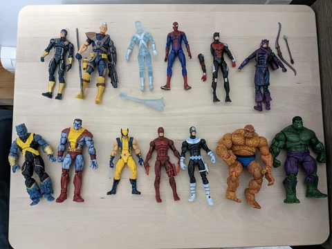 marvel universe lot 3.75inch Figures Cover
