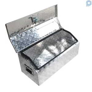 30" x 13" x 13" Aluminum Tool Box for Camper Garage RV Trailer Underbody Storage - Picture 1 of 10