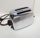 Vintage Toastmaster 1B14 Toaster Chrome with Art Deco Bakelite 1951 2 Slice