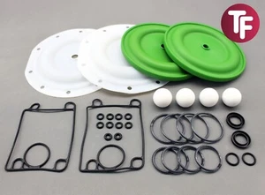 Compatible Aro EF637396-TT Enviroflex Wet Side Repair Kit - PTFE / Santoprene - Picture 1 of 14