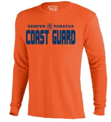 Camiseta clásica de manga larga L de la Guardia Costera USCG para hombre Foto 1 de 2