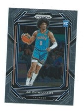 2022/23 Prizm-Jalen Williams rookie #246-Oklahoma City Thunder