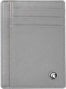 POWR Mens Wallet, Slim RFID Blocking Minimalist Credit Card Holder (Grey) - Picture 1 of 4