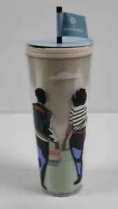 Starbucks + Lou Black History 2024 Seattle Artist Damon Brown Art Venti Cup 24oz - Bild 1 von 13