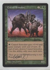 1997 Magic: The Gathering - Tempest Crazed Armodon #CRAM 00eu