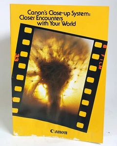 Canon's Close-up System Close Encounters with Your World Camera Brochures - Picture 1 of 2