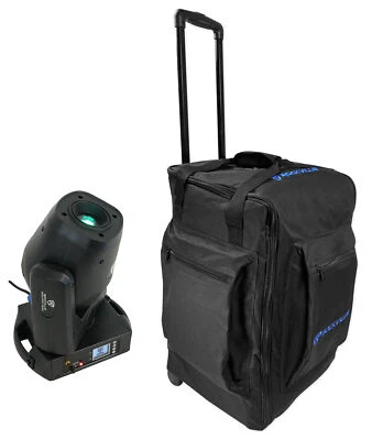 Rockville ROCK SPOT 260W DJ Moving Head Spot Light w/ Wireless DMX+Rolling Bag - Image 1 of 4