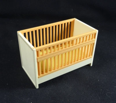 (MR 4) Vintage TOMY Smaller Homes Baby's Room Crib - Image 1 of 3
