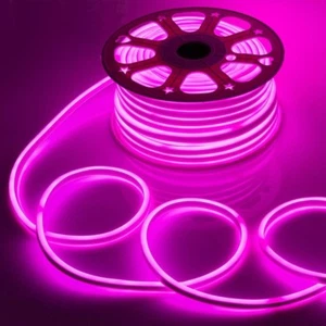 110V Neon LED Strip Light 2835 120LED/M Flex Rope Lights DIY Sign Decor+US Plug - Picture 1 of 17