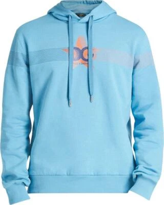 Sudadera con Capucha Dolce & Gabbana Azul Claro Para Hombre con Logo Gráfico Estrella Talla 52 Foto 1 de 4