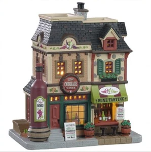Lemax THE CORKAGE Wine Store # 15770 Christmas Village Building RETIRED 2021 Neu - Bild 1 von 3
